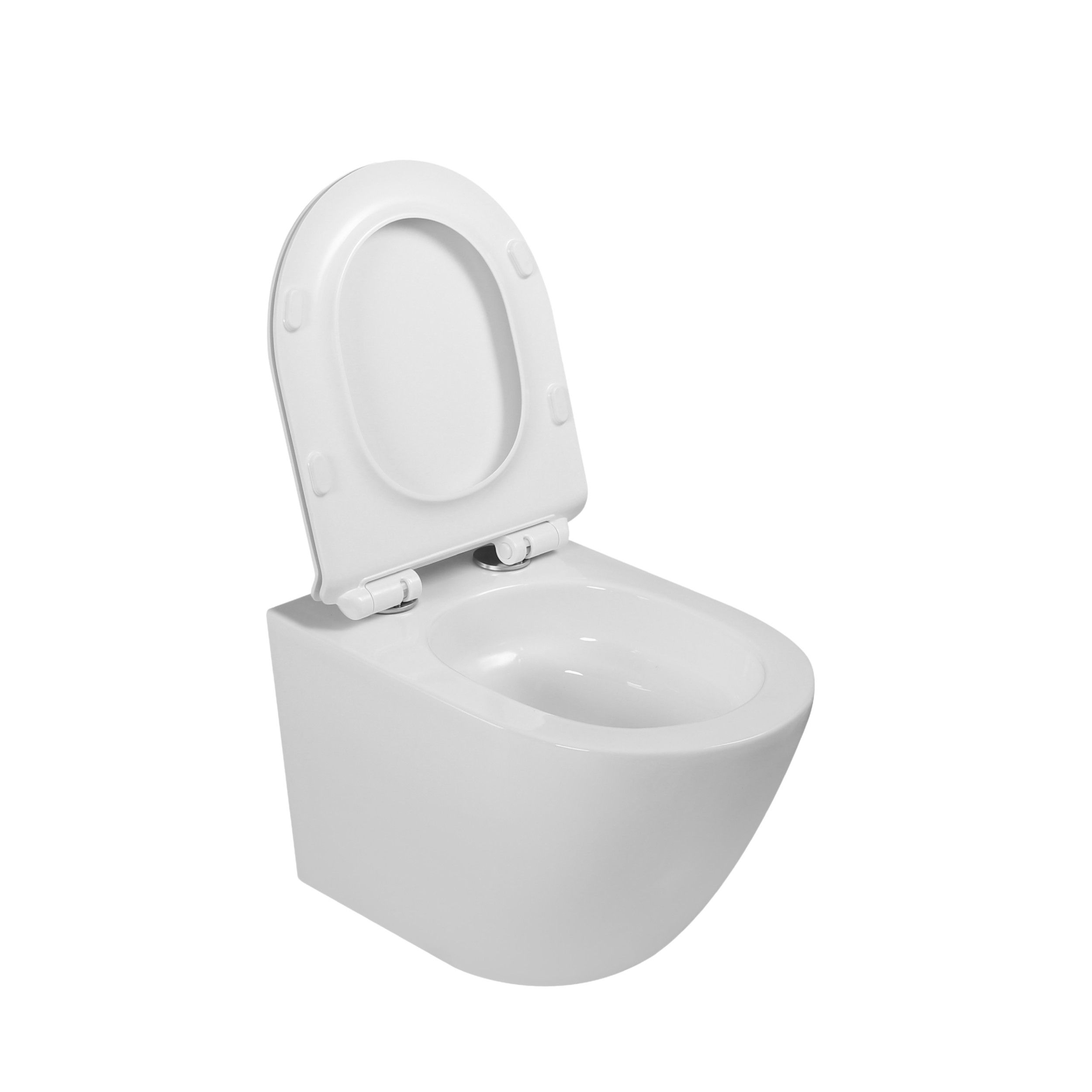 Miska WC Wisząca Musza Klozetowa Podwieszana System QFS INVENA Tavro Biała 1 szt.
