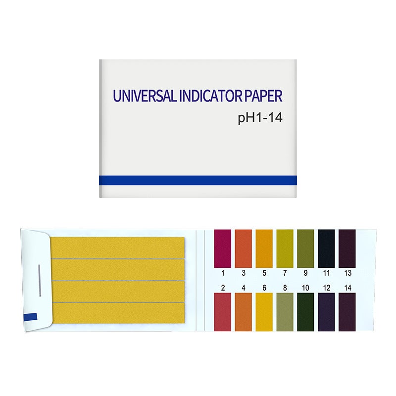 Papierek lakmusowy do badania pH (1-14) 80 pasków testowych MultiColor 1 paczka