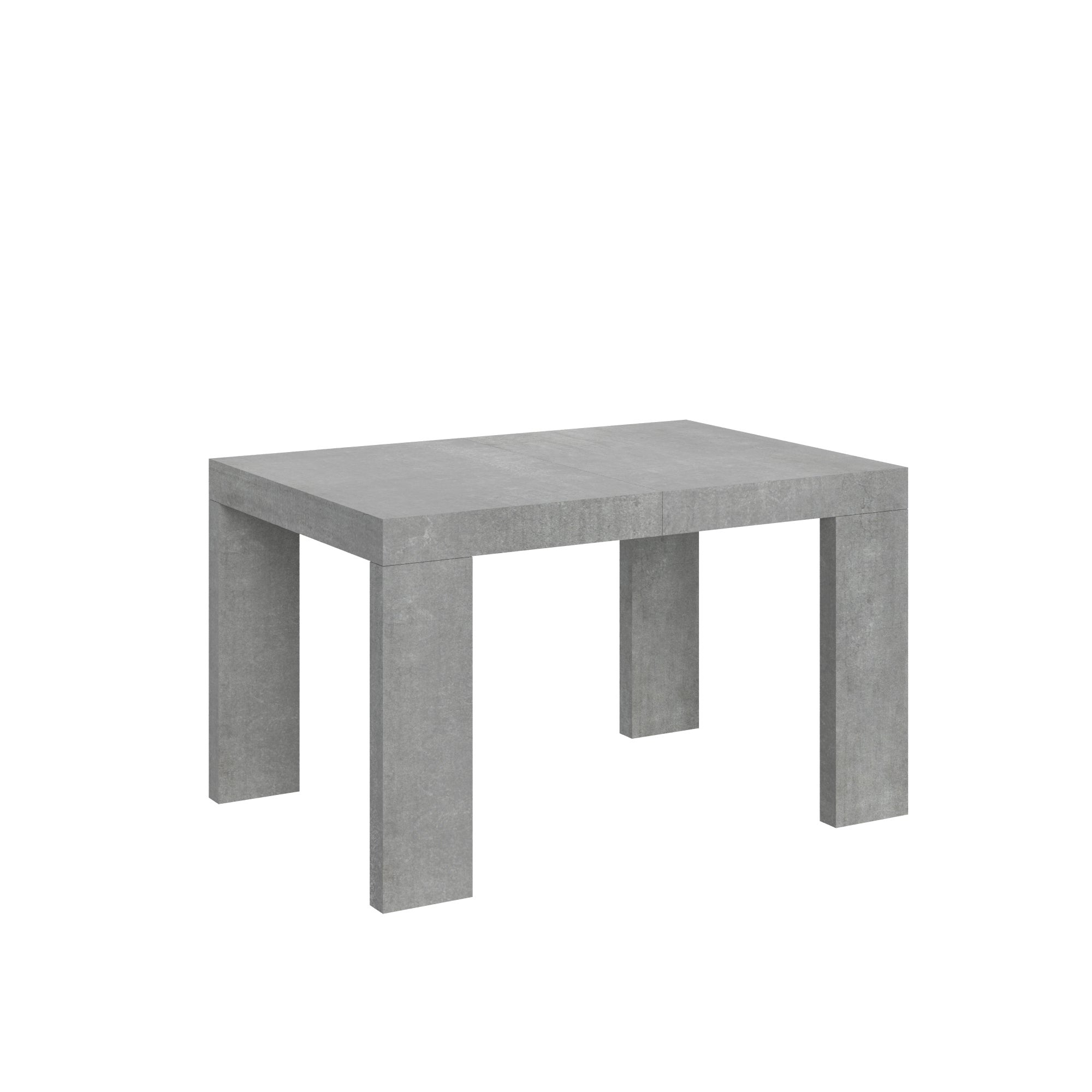 Stół rozkładany Roxell 120/380x90 cm betonowy