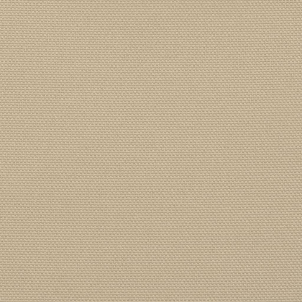 Żagiel przeciwsłoneczny prostokątny z beżowej tkaniny Oxford, 2 x 3,5 m