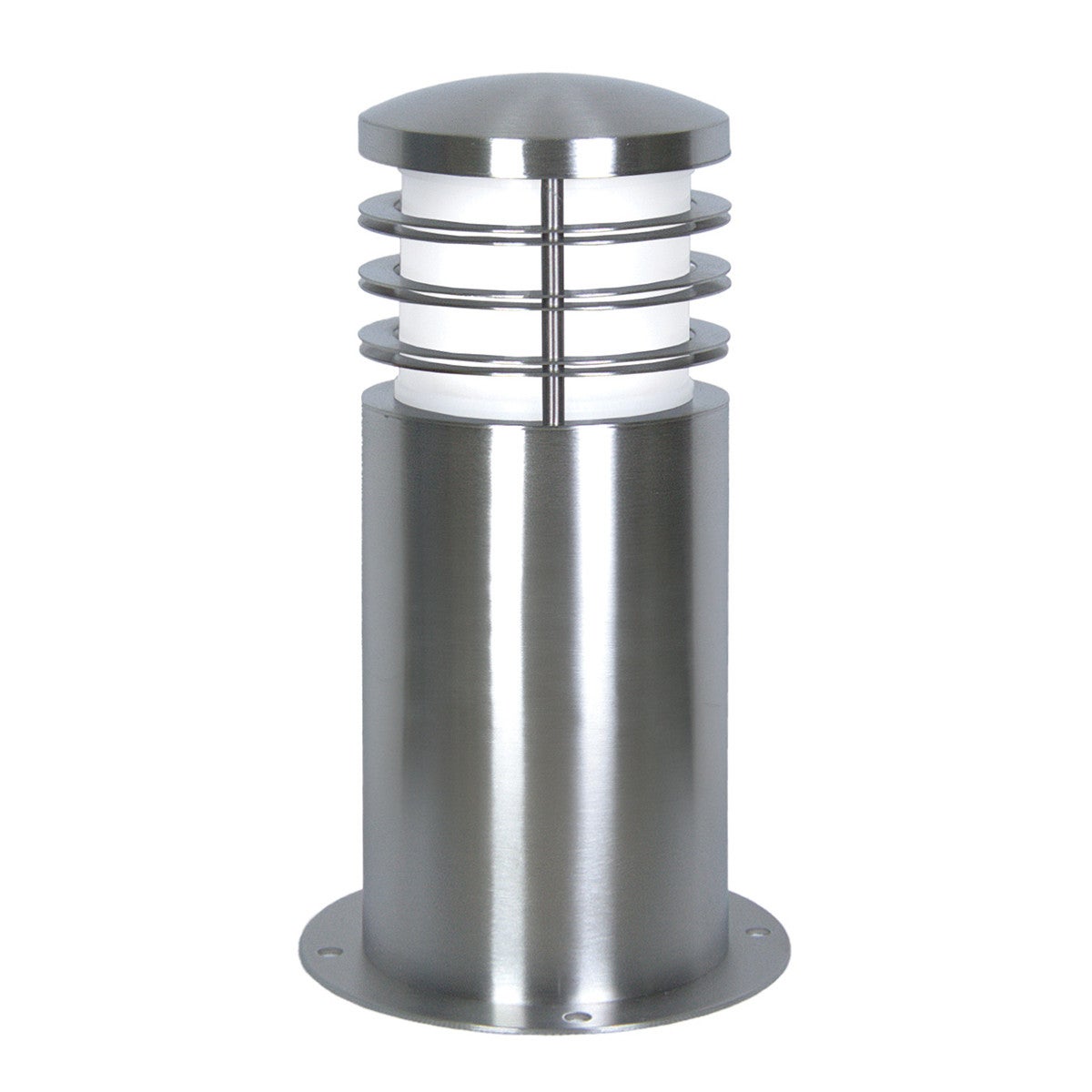Lampa ogrodowa stojąca Sandbanks stal nierdzewna 1xE27x40W IP44 wym: 24 x 10,2 x 10,2 cm metal Garden Zone