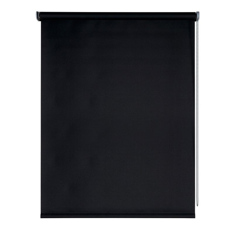 Roleta Zaciemniająca Moon, Roleta Blackout Czarna, 200 x 250 cm
