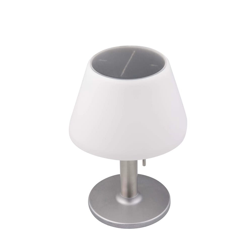 Platina 5W lampa stołowa LED ładowana energią słoneczną z 3 natężeniami światła H27cm