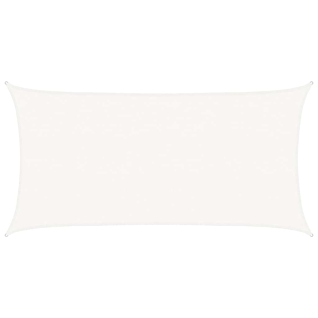 Żagiel Przeciwsłoneczny Prostokątny 250x500 cm HDPE Biały