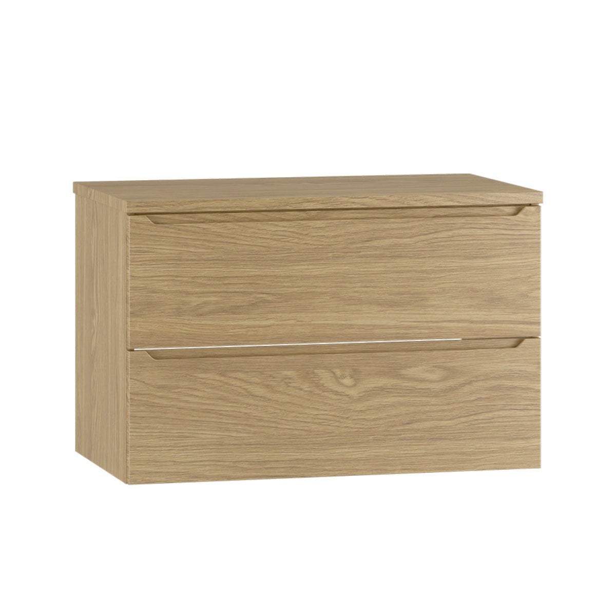 Szafka pod umywalkę 80 cm z blatem Viggo Bois