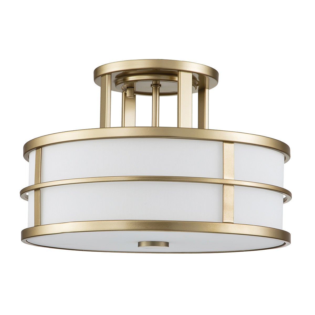 Lampa sufitowa industrialna złota w stylu greckim Fusion Feiss