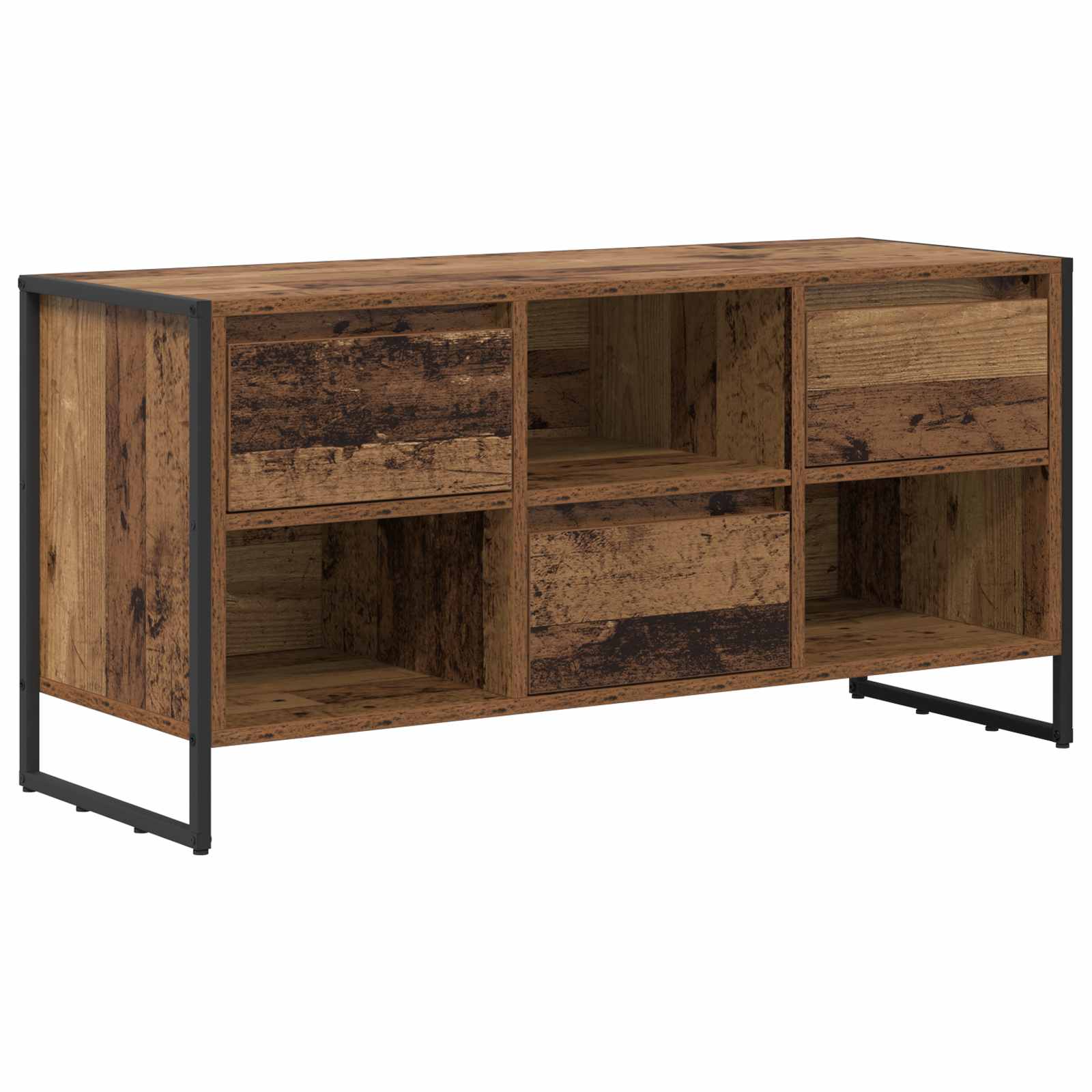Szafka pod telewizor 100 x 36 x 49,5 cm Stare drewno