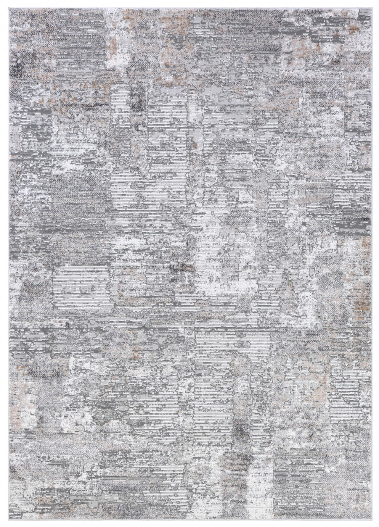 Dywan Wewnętrzny Corato Grigio Prostokąt Mazovia 230x240 cm Grafitowy Szary Motyw Abstrakcyjny 1 szt.