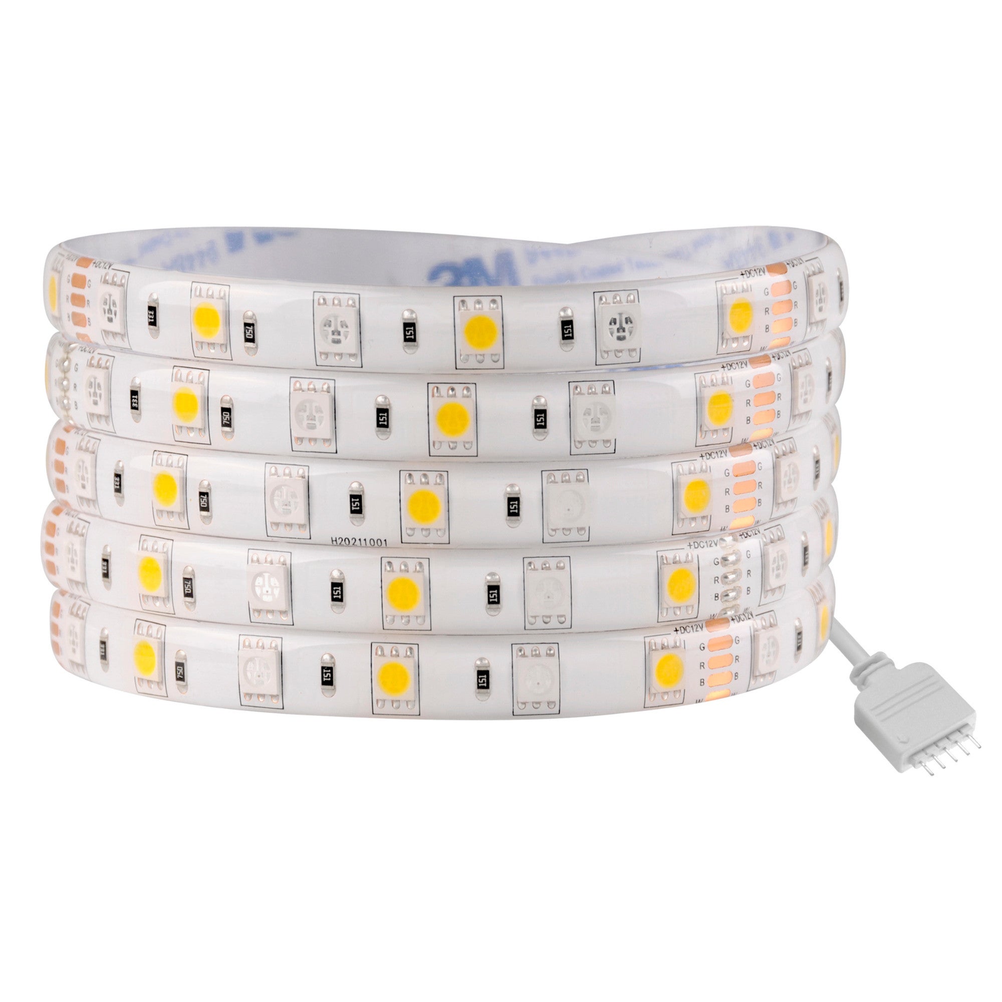Taśma LED 12V 5m 900lm IP65 RGB+4000K 319326 Polux