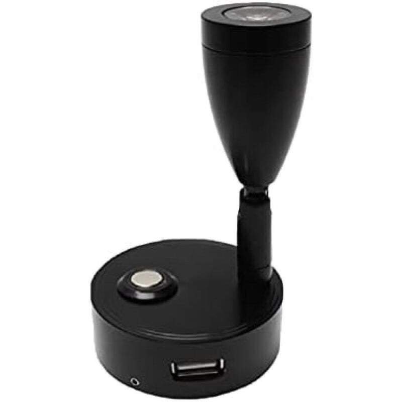 Lampka do czytania z włącznikiem/wyłącznikiem dotykowym i portem USB. 5 V/2 A, odpowiednia do przyczep kempingowych, kamperów i łodzi, światło białe