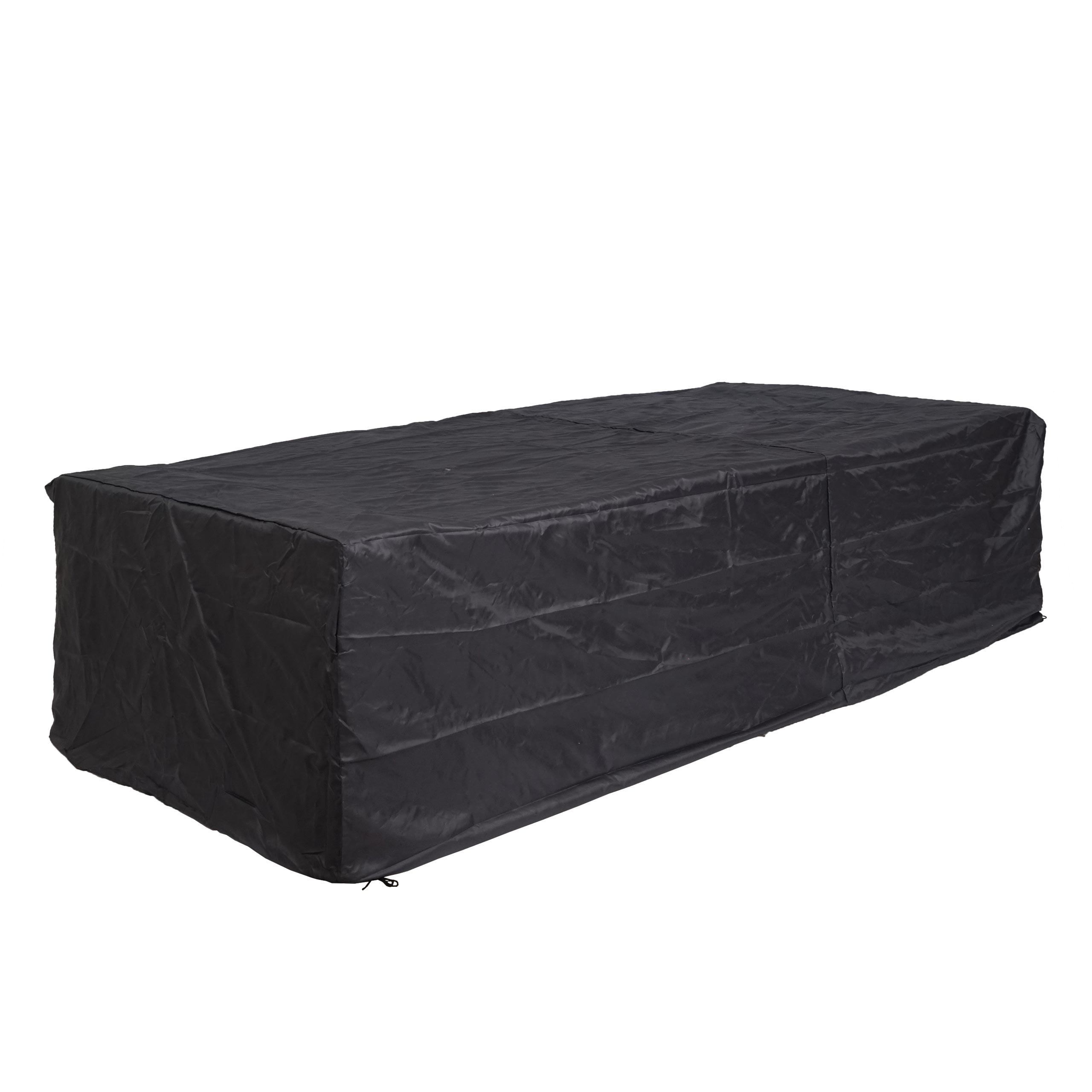 Pokrowiec HWC-J41, plandeka ochronna, zestaw mebli ogrodowych 75x255x120cm, antracytowy