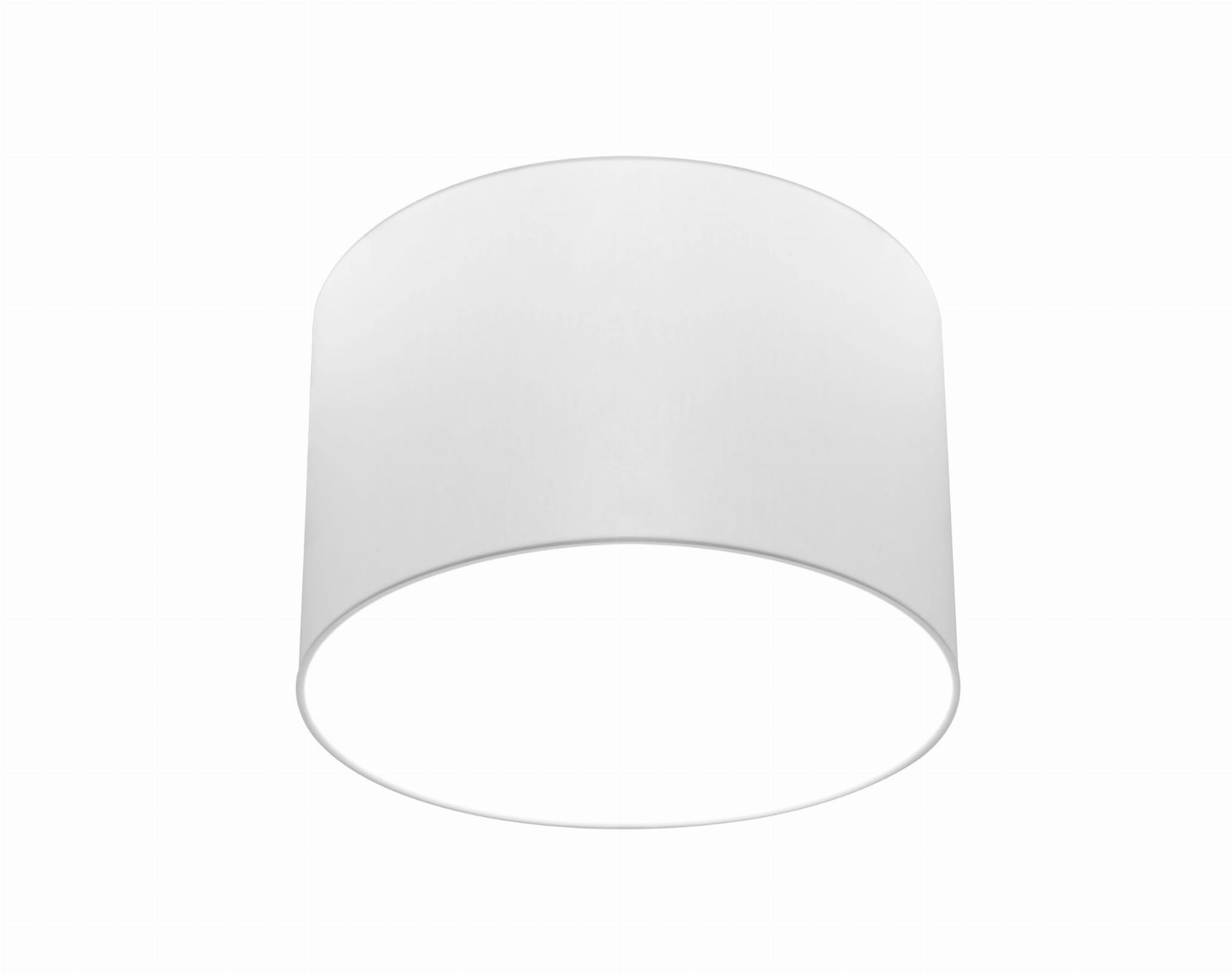 Lampa sufitowa plafon LED Nowodvorski CAMERON biała, tkanina 9684