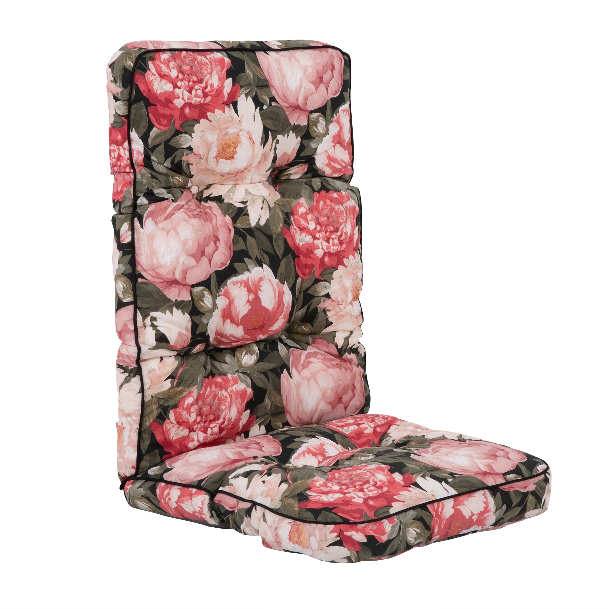 Poduszka na fotel ogrodowy 124 x 48 cm Royal / Lena piwonie PATIO