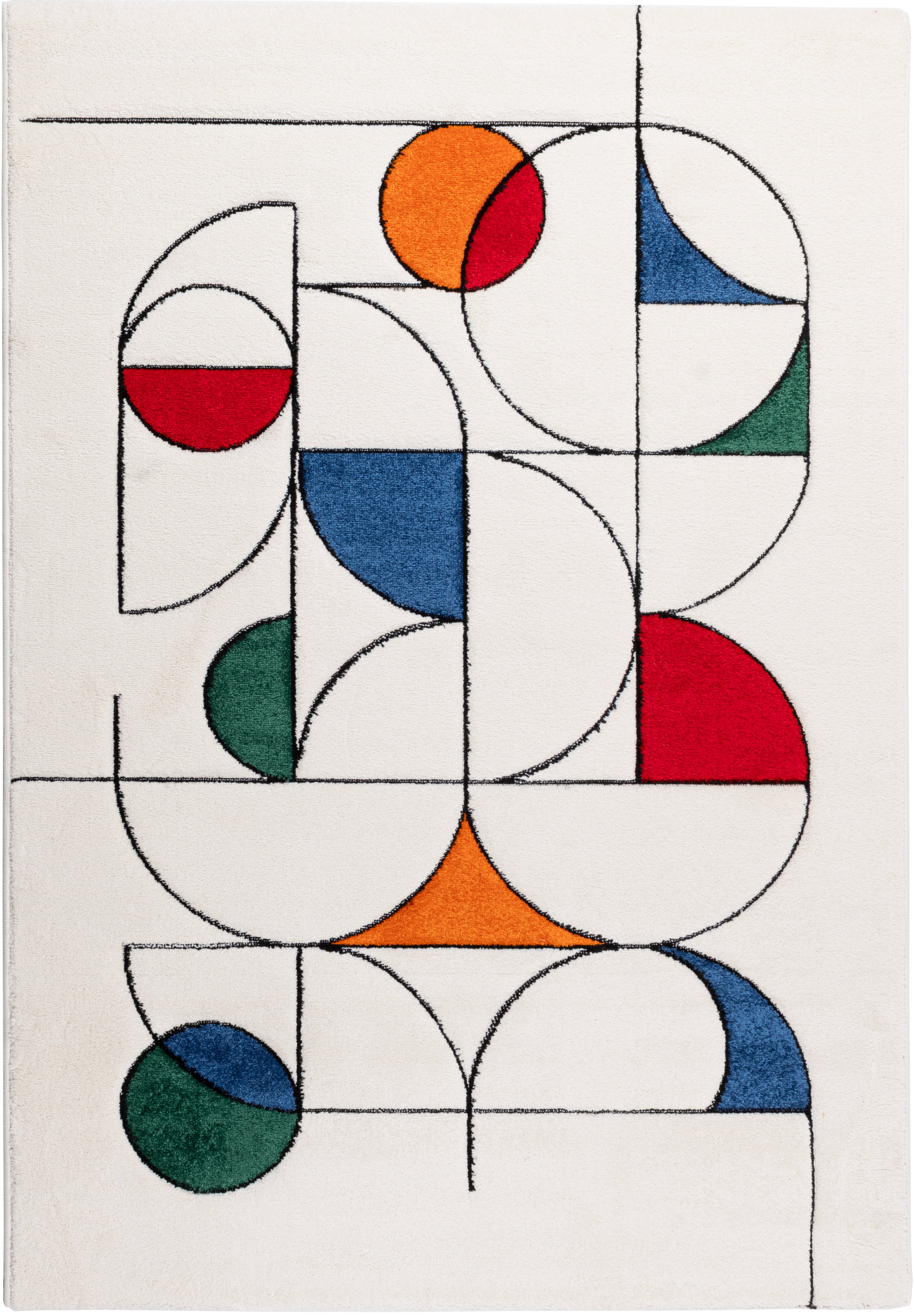 Dywan Multidecor Bond 160 x 230 cm koła wielokolorowy 1 szt.