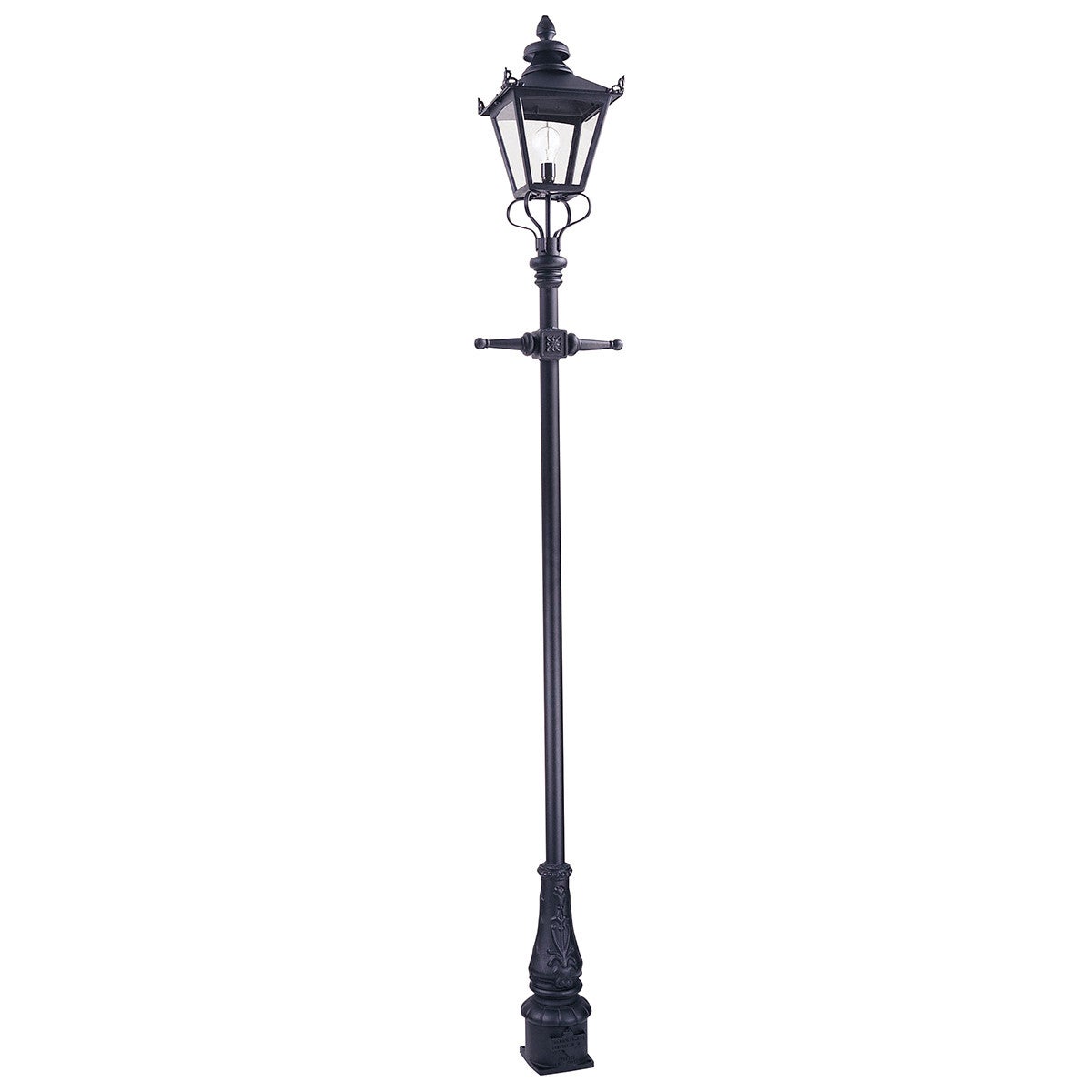 Latarnia ogrodowa retro czarna E27 60W Grampian Elstead