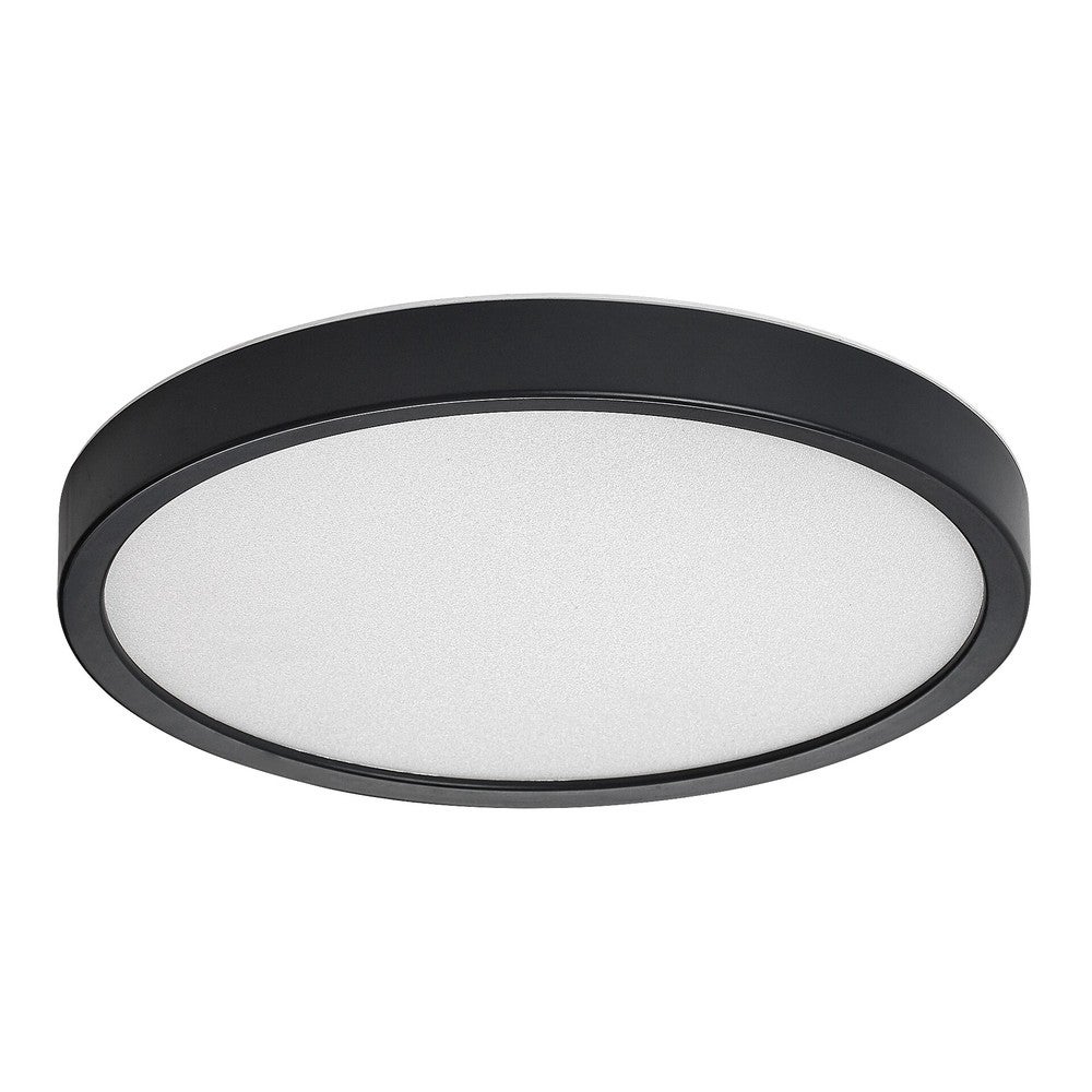 Plafon zewnętrzny LED 18W 1575lm CCT Ściemnialny Okrągły Antracyt Plastik IP44 Ø290mm