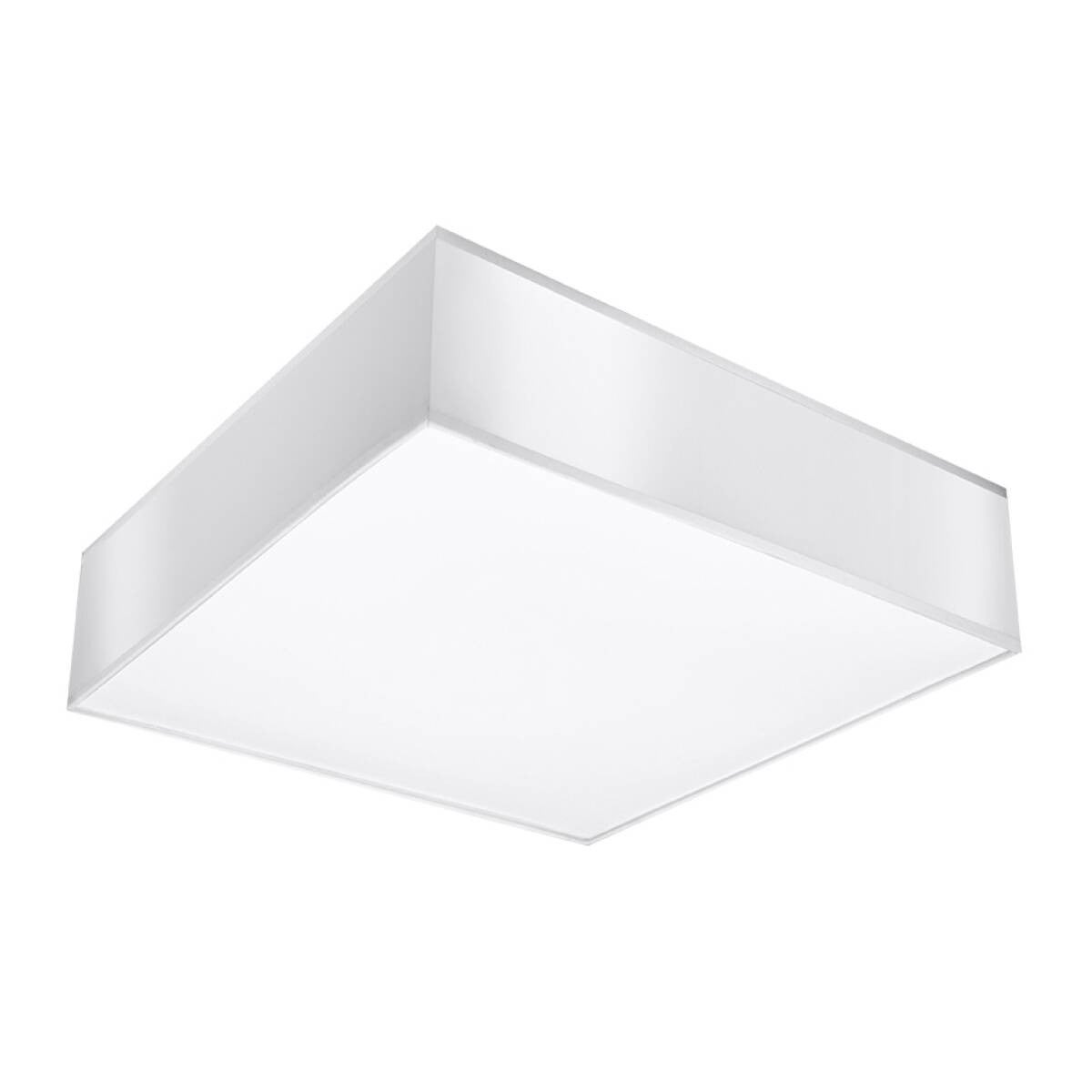 Plafon sufitowy kwadrat biały 55 cm HORUS 4xE27 15W SL.0922 Sollux Lighting