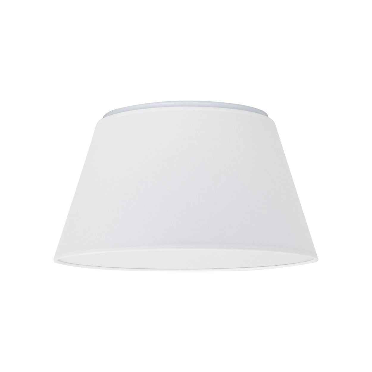 Lampa sufitowa TK Lighting FORMO tkanina biała 2xE27 38 cm 1 szt.