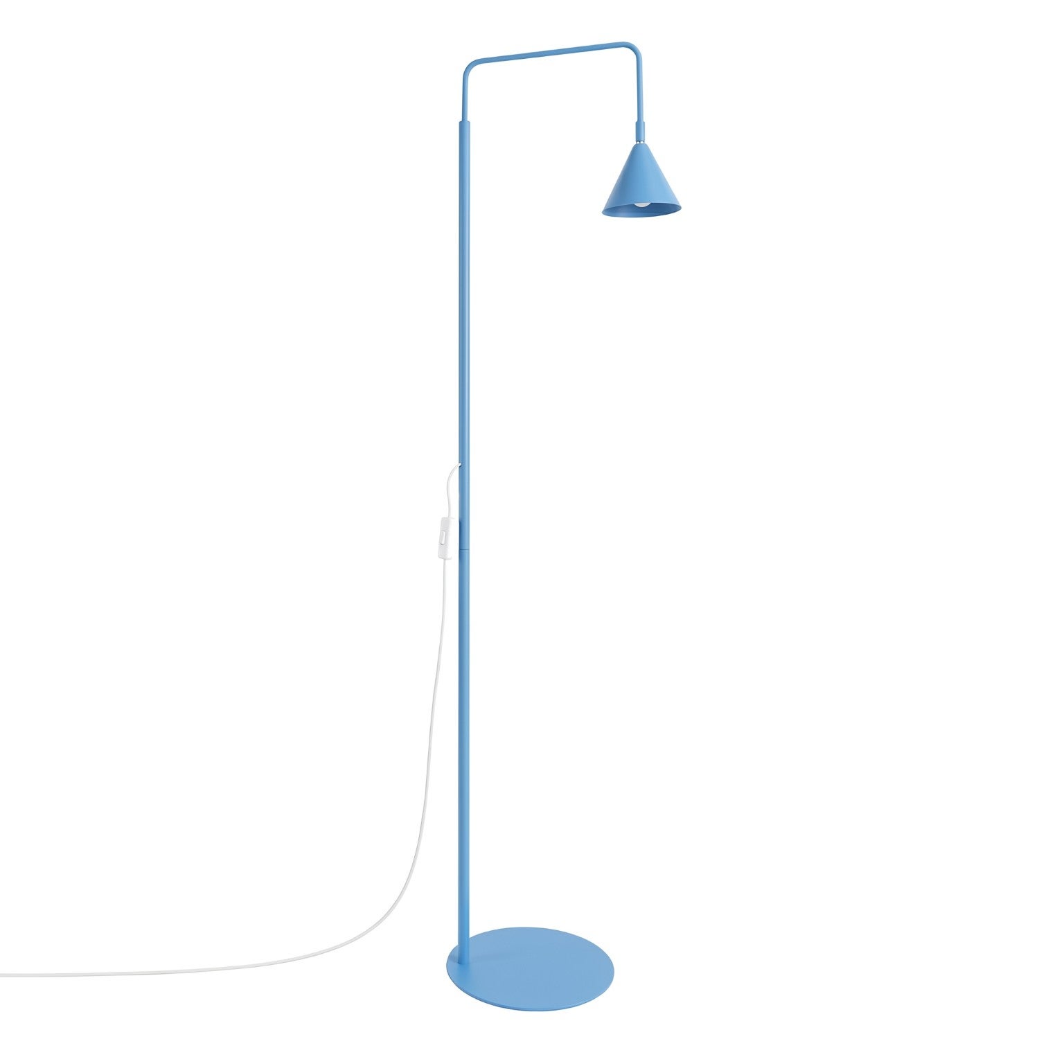 Sollux Nox Lampa podłogowa Task Light Blue 1x E14