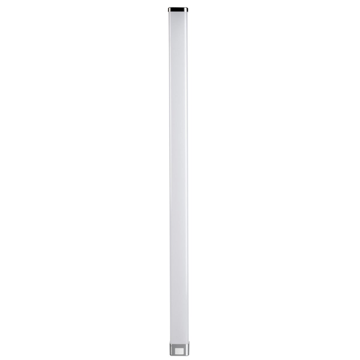 Kinkiet ścienny Akvo chromowany biały LED 23W 4000K 2750lm do łazienki z włącznikiem wym: 100 x 5,7 x 7 cm aluminium IP44 Kanlux
