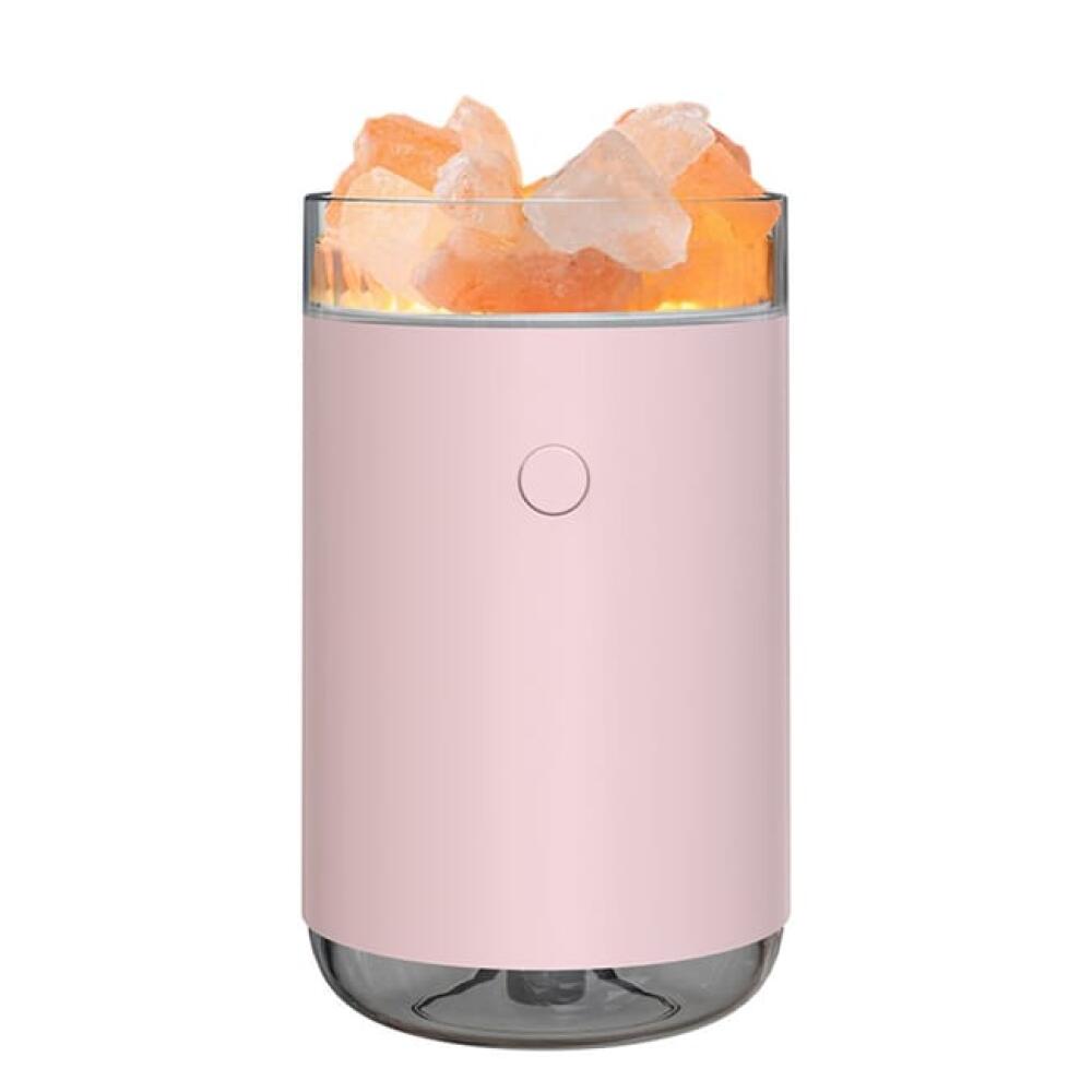 Dyfuzor zapachowy 3 w 1, nawilżacz powietrza z lampą solną, 6 zmieniających się kolorów, 260 ml, oczyszczacz powietrza USB do domu i biura