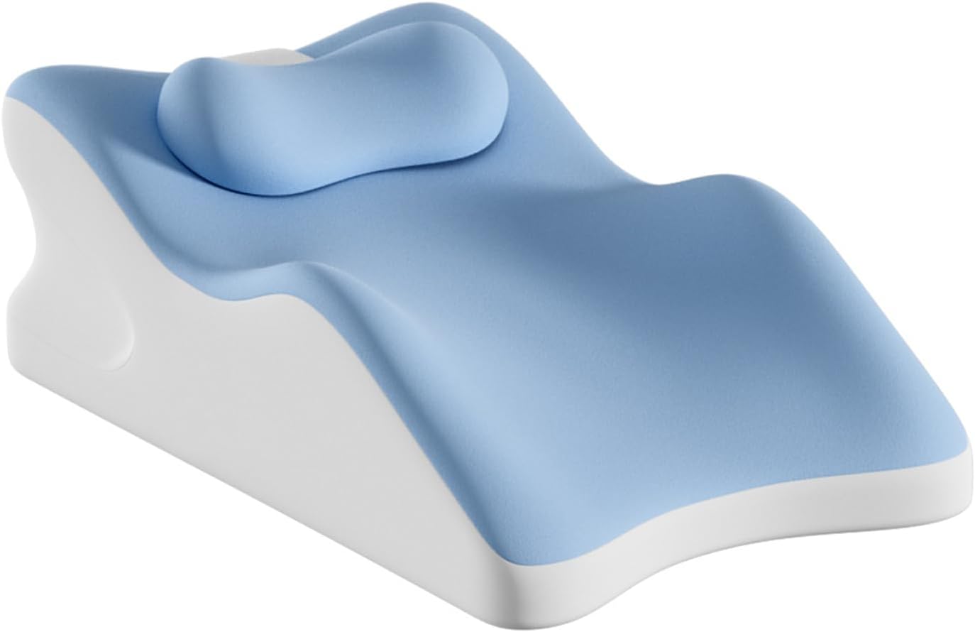 Poduszka z pianki memory – poduszka podtrzymująca szyję i łagodząca ból szyi – ergonomiczna poduszka ortopedyczna dla osób śpiących na boku, plecach