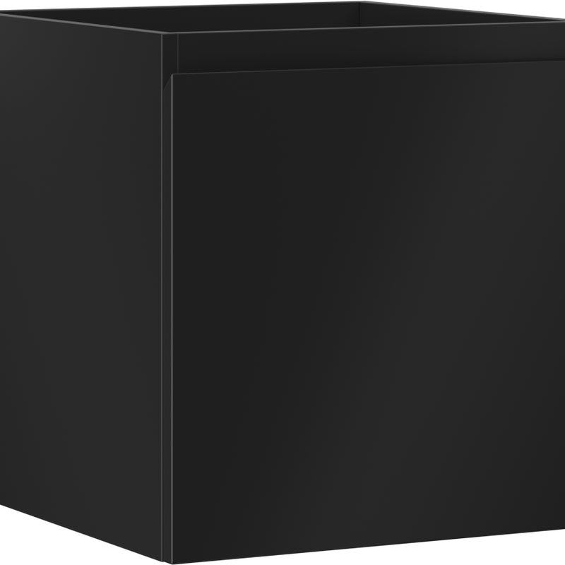 Mexen Orio szafka łazienkowa podumywalkowa 45 cm, 1 szuflada, czarna mat - 91A10-04547-1-BF71