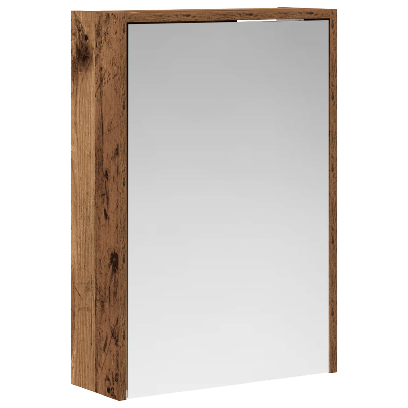 Szafka z lustrem do łazienki Stare drewno 43 x 16 x 62.5 cm