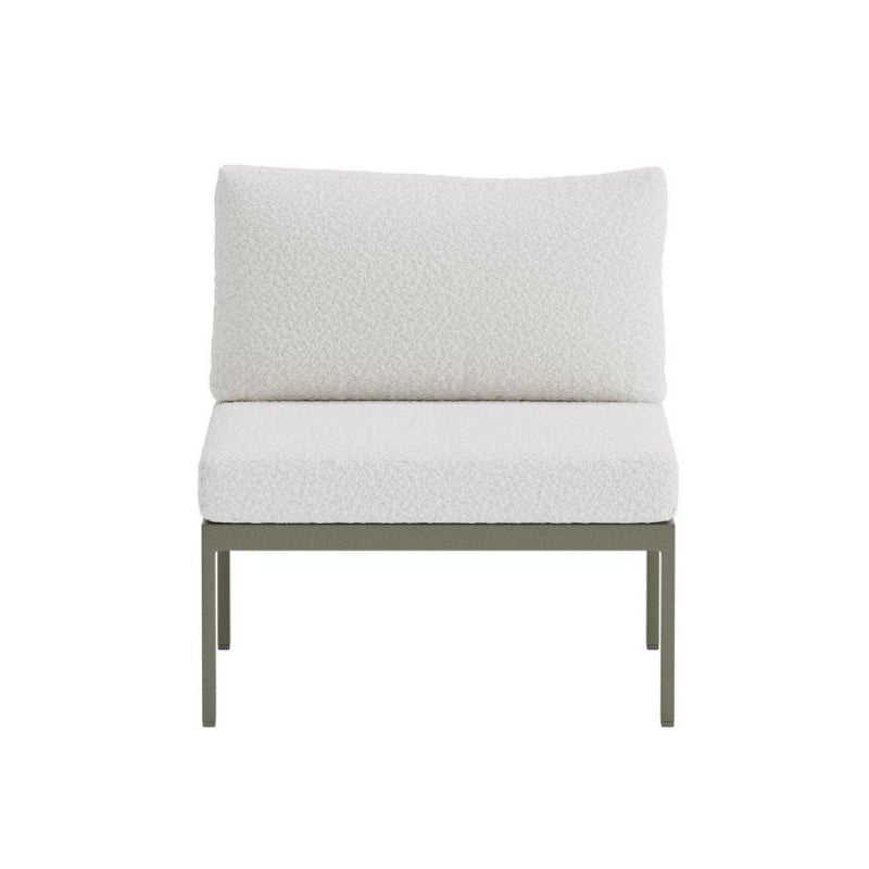 Copacabana sofa ogrodowa moduł środkowy brązowy.