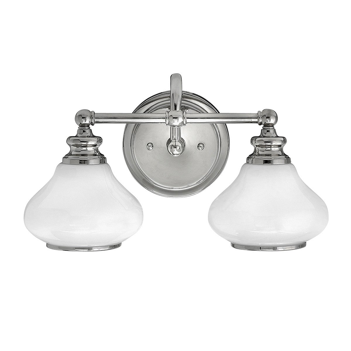 Kinkiet łazienkowy Ainsley polerowany chrom 2xG9x3W metal wym:23,1x40,6x20,6cm IP44 Hinkley