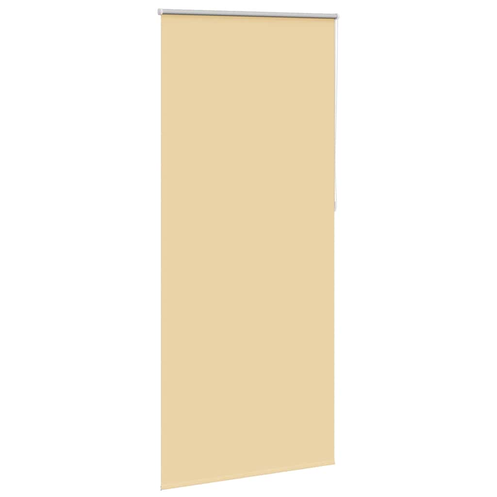 Roleta zaciemniająca 124,4x230 cm Szerokość tkaniny 120 cm beż