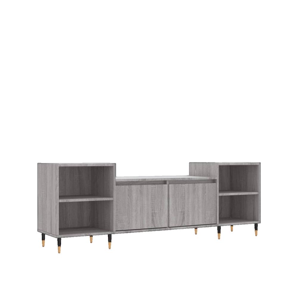 Szafka RTV vidaXL Sonoma szara 160x35x55 cm drewno inżynieryjne