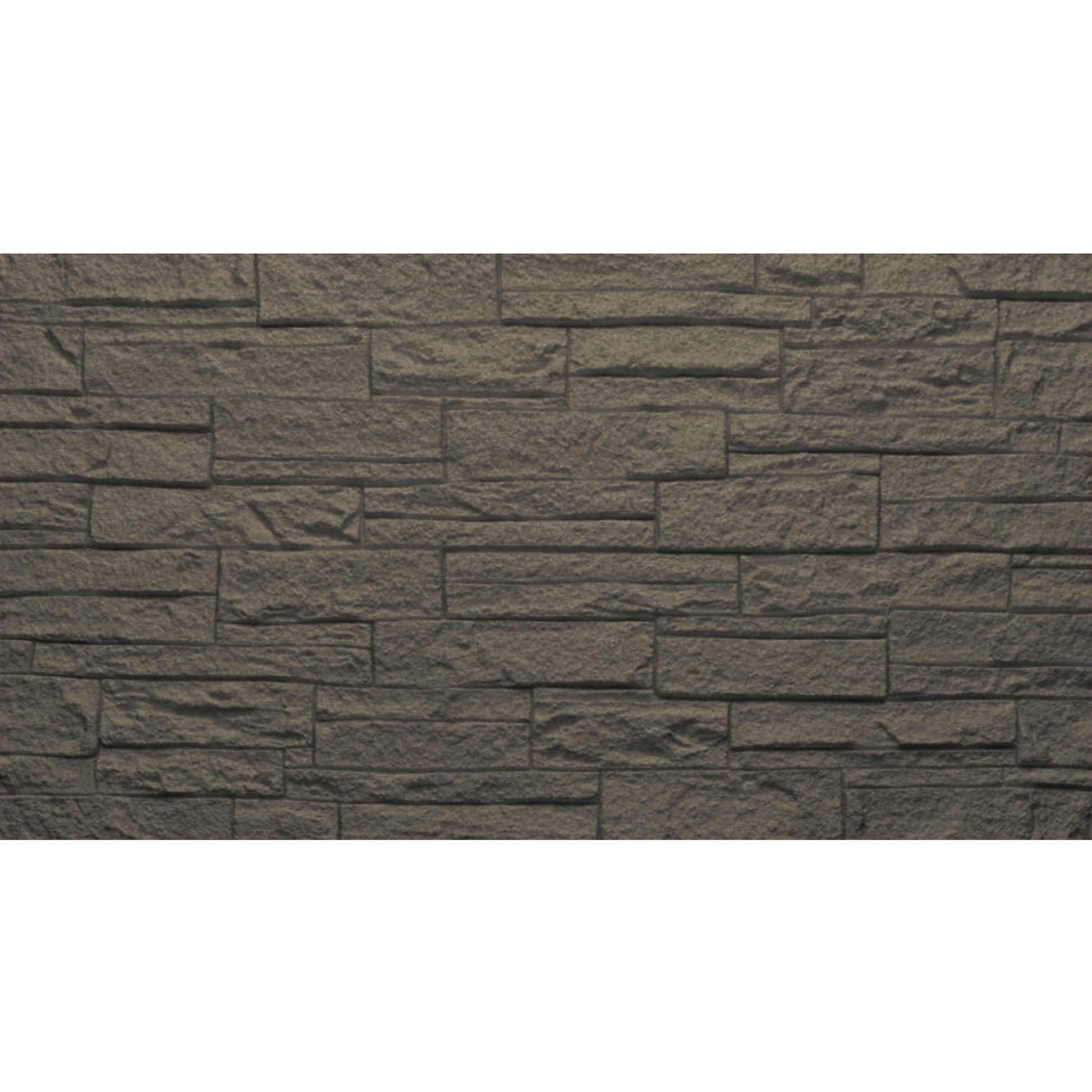 Zestaw dekoracyjnych paneli 3D z efektem cegły i kamienia, 12 szt, 8,6 m2, okładzina ścienna PU, 120 x 60 x 2,5, kolor łupkowy szary