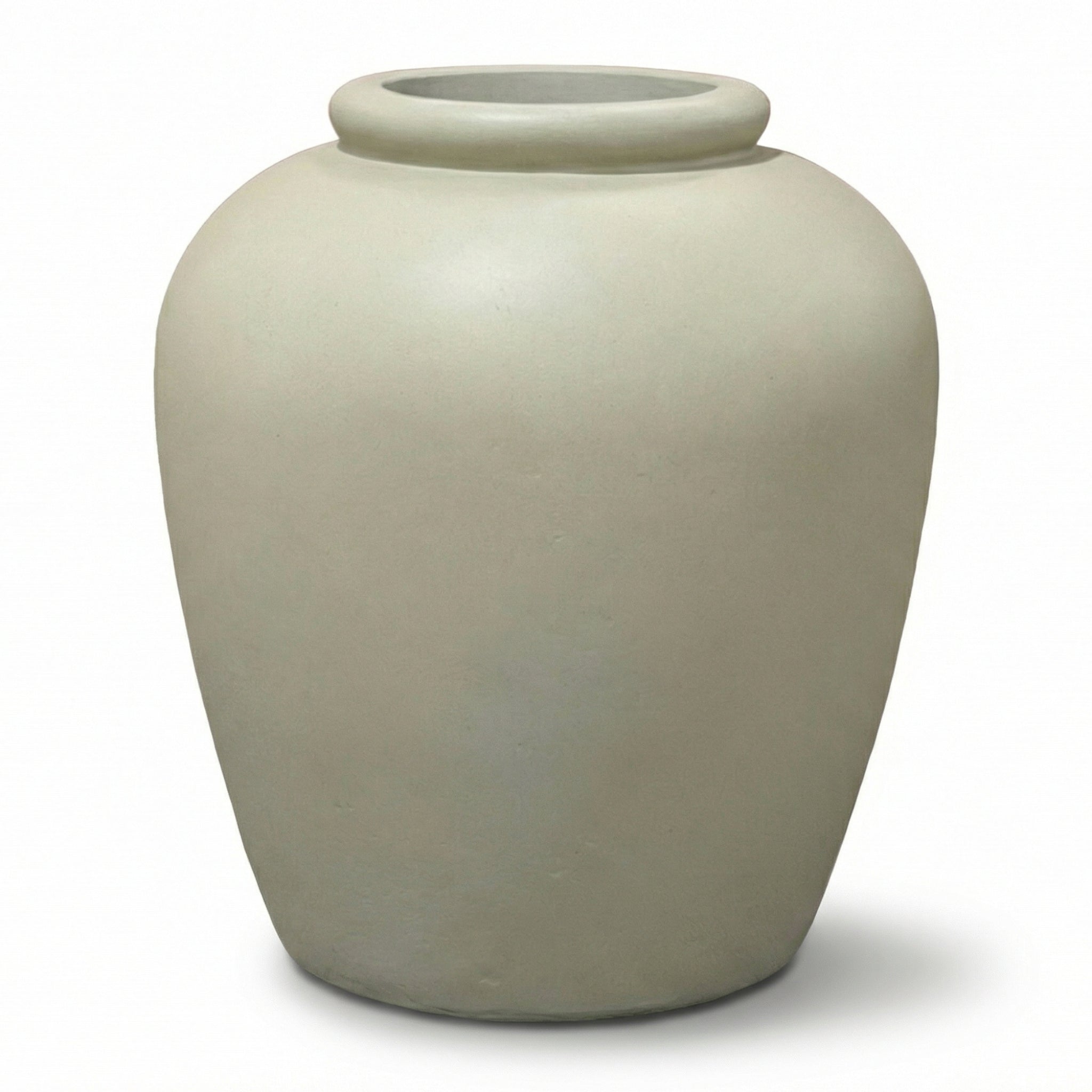 Donica betonowa Provencelia ORIGIN Beżowy, sred.63 x H71 cm, mrozoodporna, nowoczesna, architektoniczna