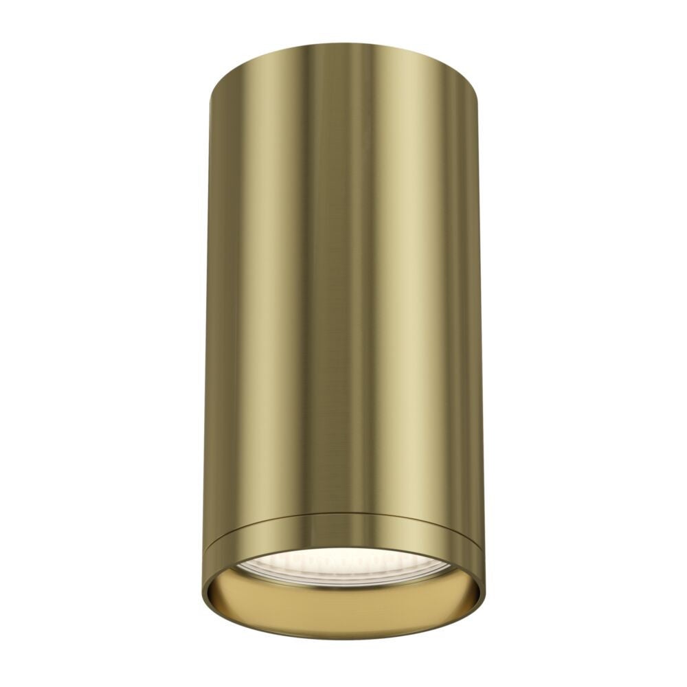 Lampa wisząca FOCUS S mosiężno-złota 1 x GU10 x 10W wym: 10 x 5,2 x 5,2 cm Maytoni