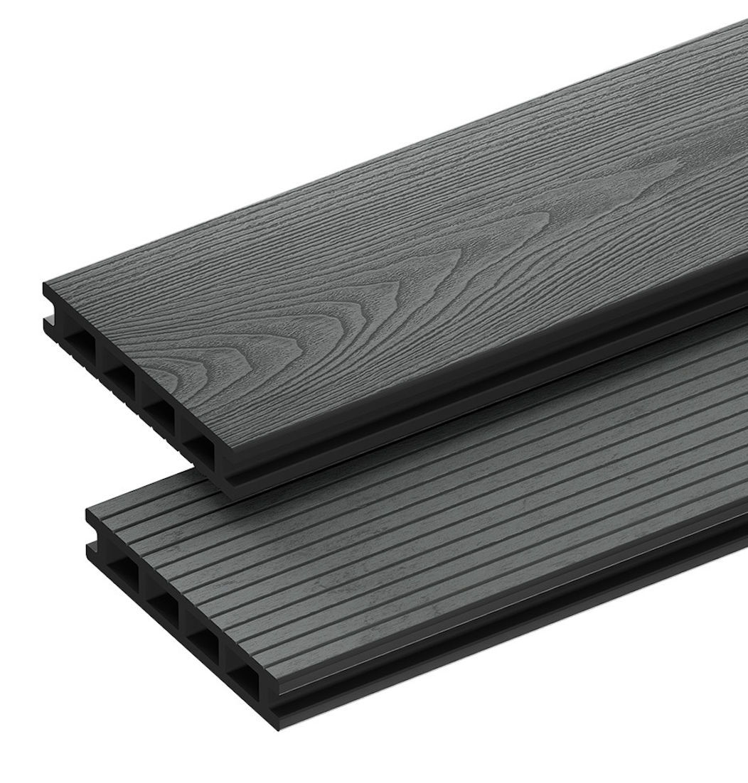 Deska Tarasowa Kompozytowa NORDECK Skogline Grey Oak 220 × 14 × 2,5 cm