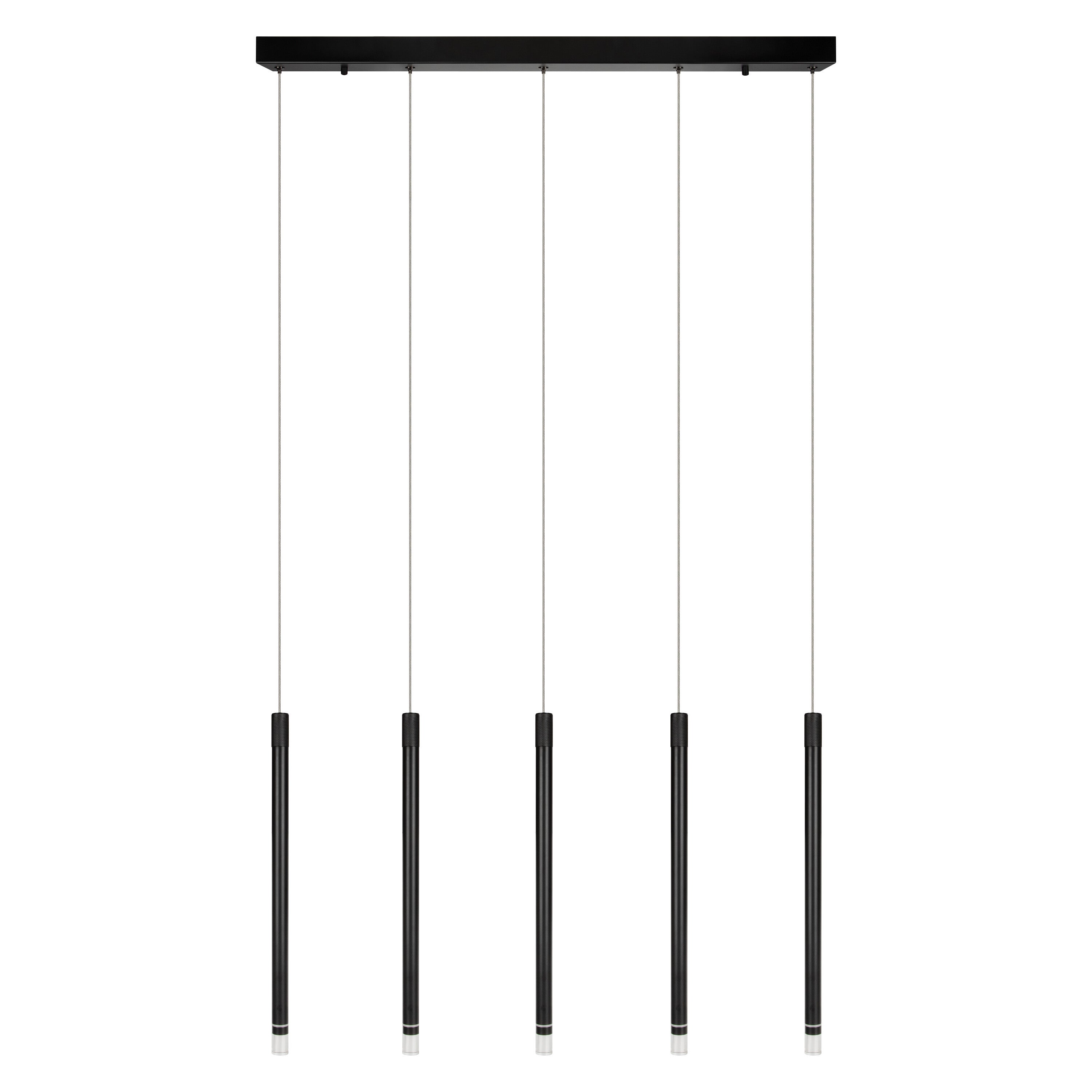 OSRAM Decor Flute lampa wisząca LED Linear 36W Czarna