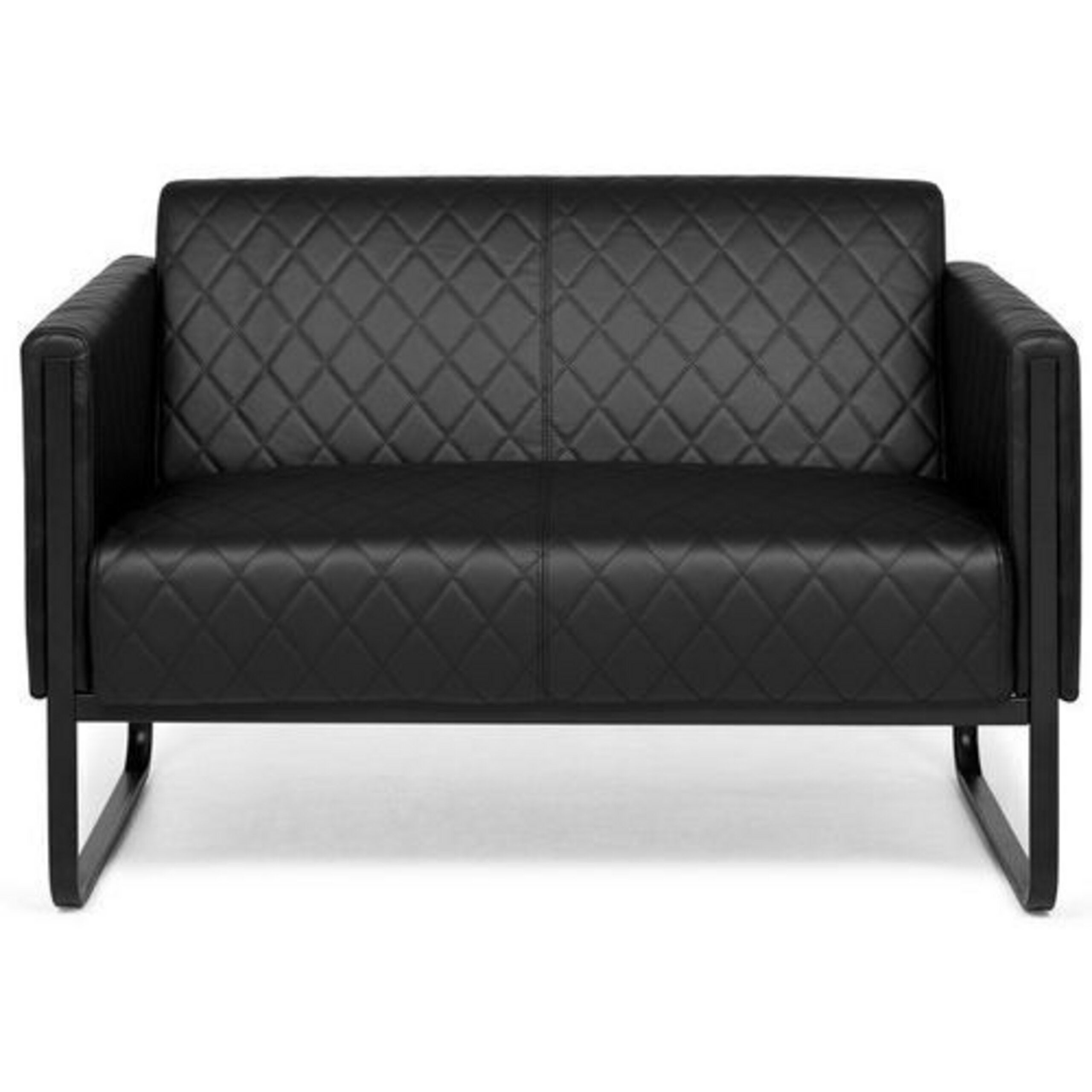 Sofa do salonu ARUBA BLACK Czarny hjh OFFICE