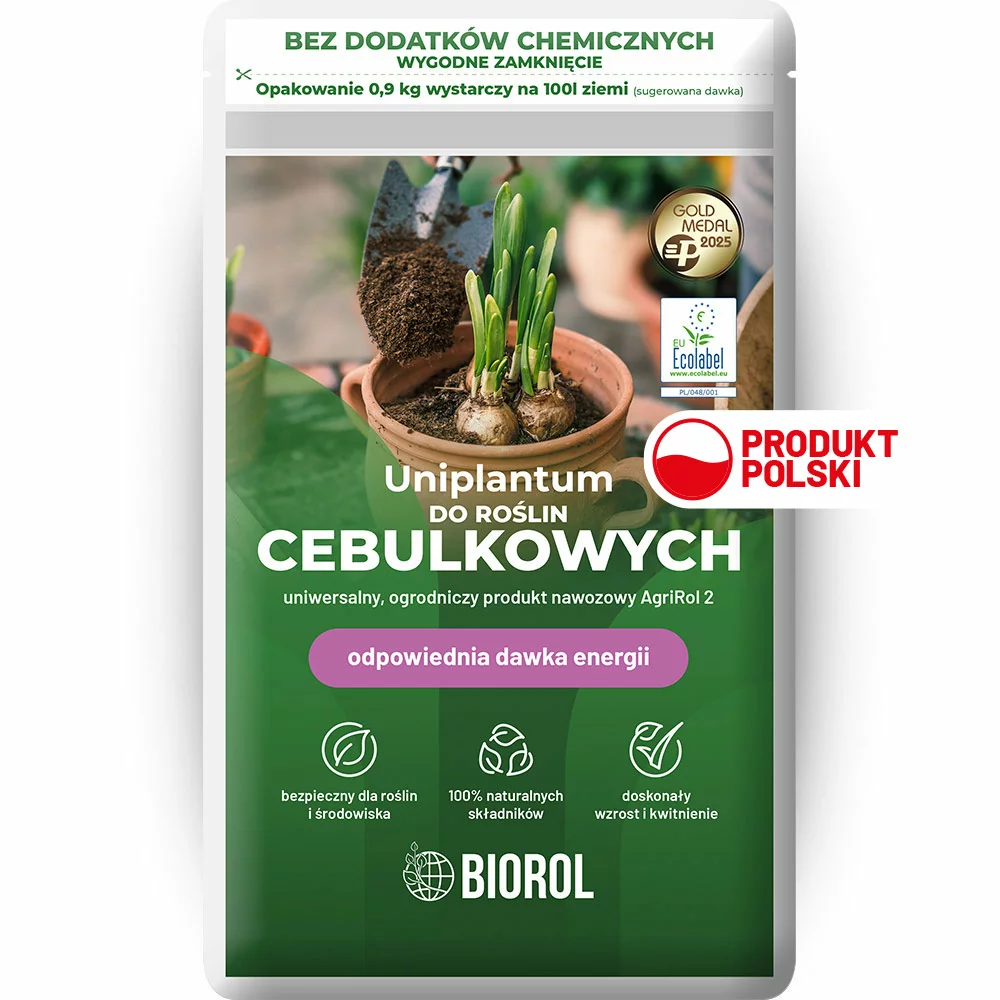 Biorol organiczny polepszacz gleby do roślin cebulkowych 900g nawóz