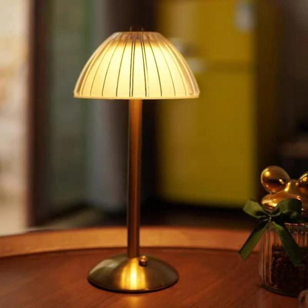 Lampka nocna, bezprzewodowa lampa stołowa LED, nowy styl, lampa stołowa z akumulatorem, lampa stołowa LED ze ściemniaczem