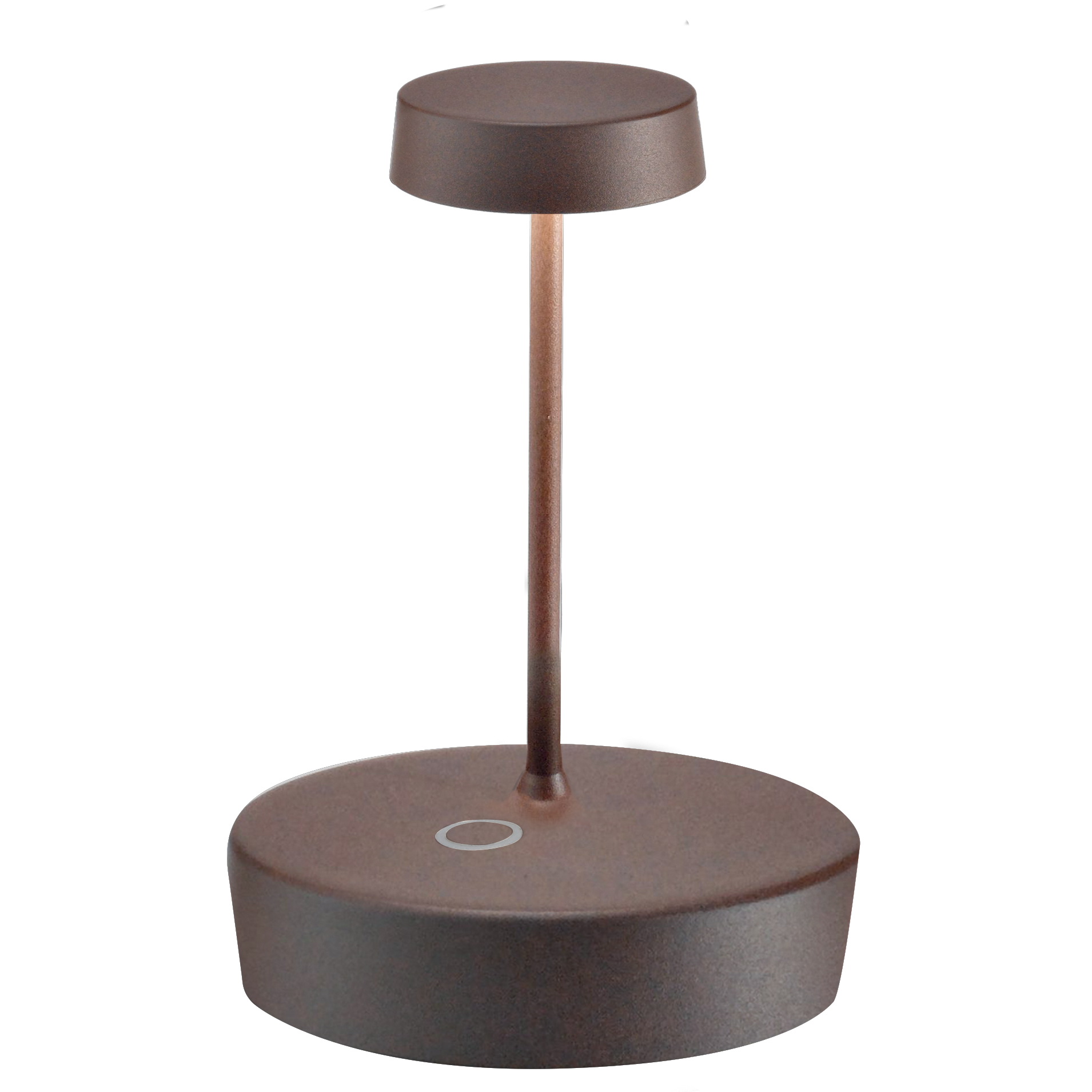 Lampa stołowa LED Swap Mini Pro Corten z możliwością ładowania i ściemniania