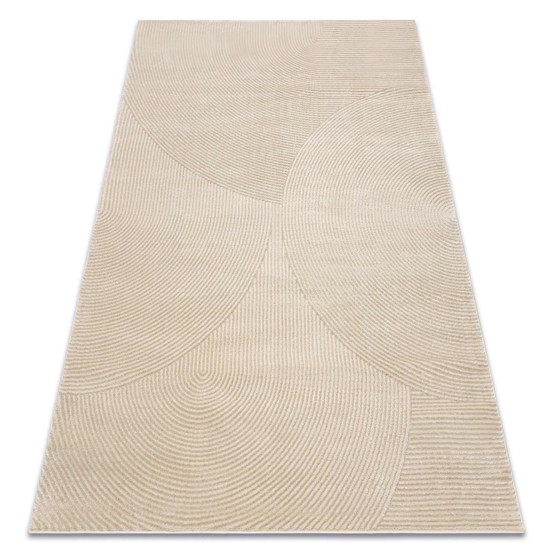 Dywan BALANCE 0194 taupe - Geometryczny, strukturalny, glamour 180x270 cm