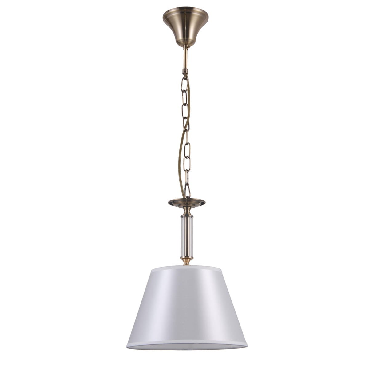 Lampa wisząca Solana antyczny brązowo-perłowa 1xE14x40W metal wym:79x27x27cm IP20 Italux