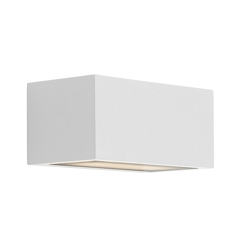 Rufy – kinkiet LED zewnętrzny 24W 3000K 100° podwójna emisja IP65 biały – Rossini