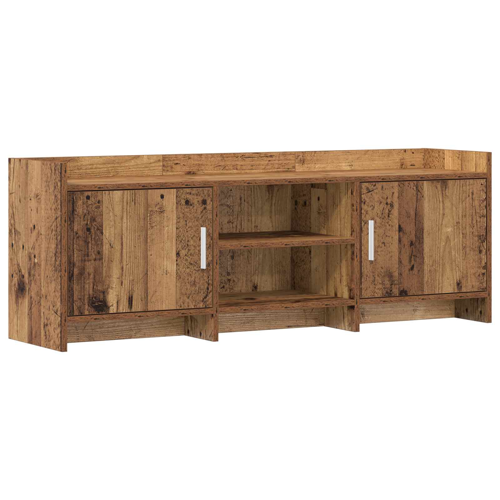 Szafka pod telewizor 130 x 33 x 47 cm Stare drewno
