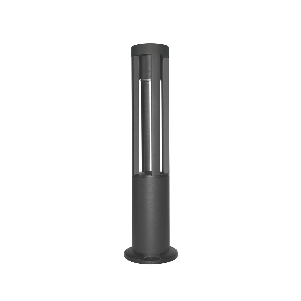 Lampa ogrodowa stojąca Ratel czarny piaskowany LED 10W 3000K 350lm IP54 wym: 60 x 15,5 x 15,5 cm aluminium Italux