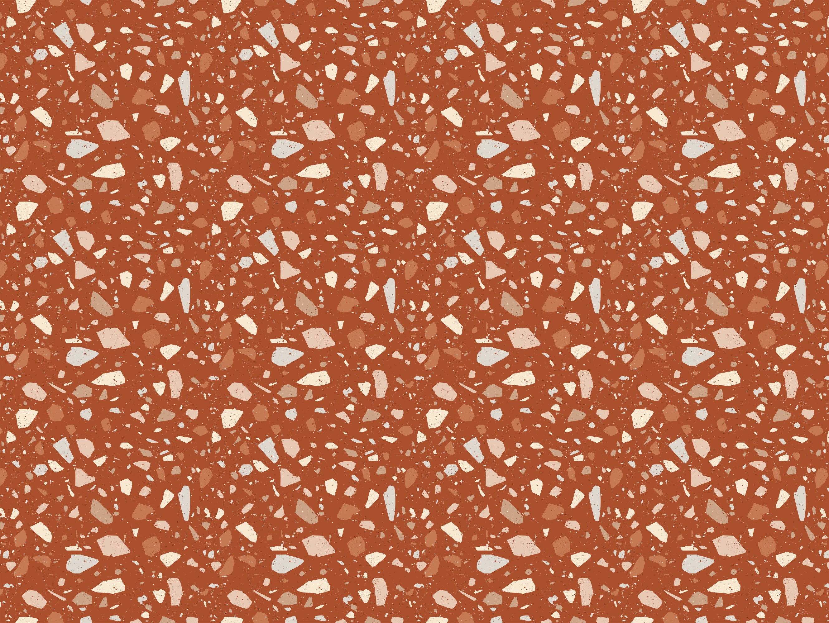 Dywan winylowy Terrazzo Odysseus 200x266 cm - antypoślizgowa wykładzina PVC z gładkim nadrukiem, winylowa do kuchni lub salonu, zmywalna
