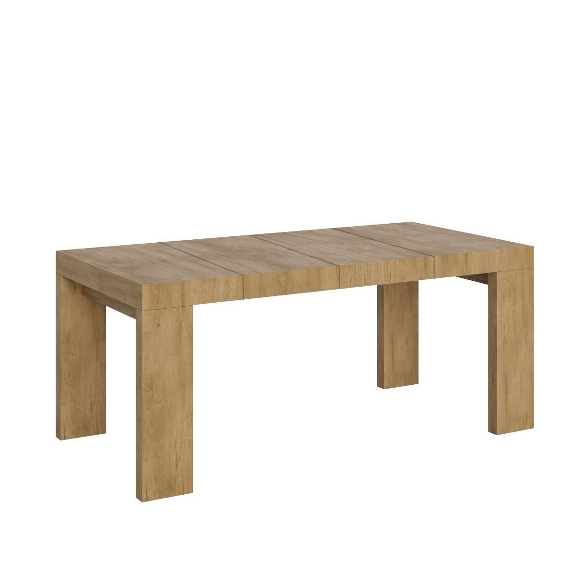 Stół rozkładany 90x90/246 cm Roxell Premium Oak Nature