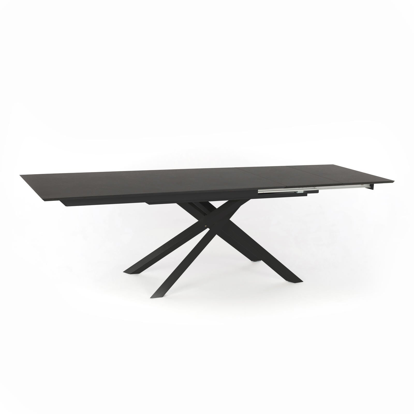 Table extensible 170/270x90 cm gris foncé
