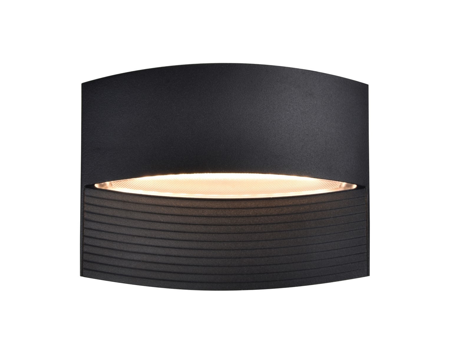 Kinkiet zewnętrzny LED LOTUS 8.5W aluminium czarna wym:14x18x6,4cm IP54 Lutec